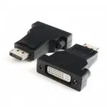 DisplayPort plug to DVI socket adapter Spacetronik SPD-A04