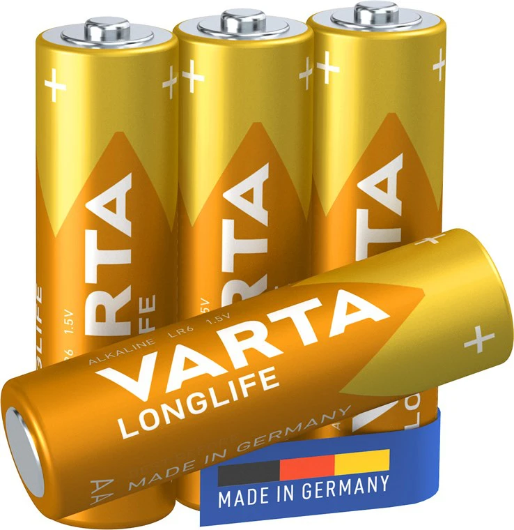 Baterie VARTA Longlife Standard LR06 AA 1,5V blister 4 szt.