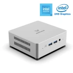 Minisforum UN100L Energy Efficient Mini PC Intel N100, 16GB RAM LPDDR5, M.2 SSD 256GB, Windows 11, 4K