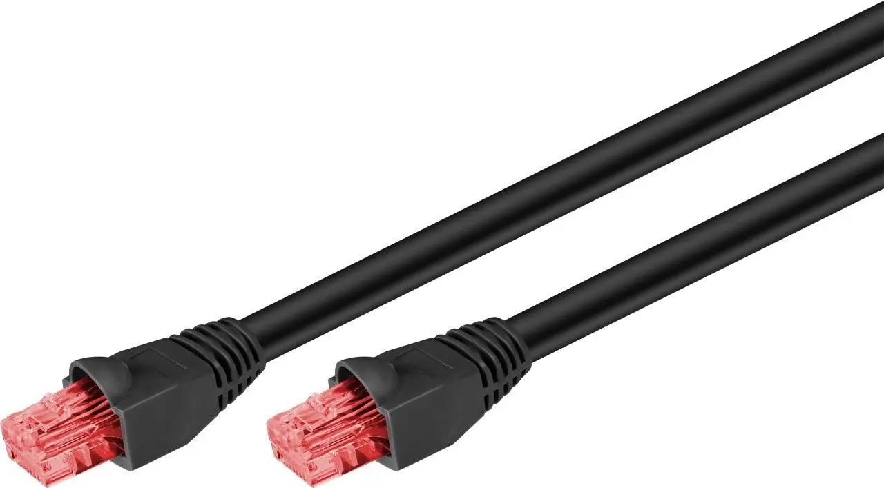 Kabel LAN Patchcord CAT 6 U/UTP CU PE żelowany 30m