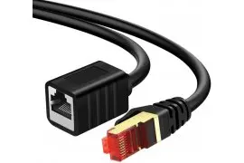 LAN cable CAT7 extender black 5m