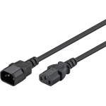 Kabel zasilający (komputerowy) IEC C13 - C14 Goobay czarny 1,5m