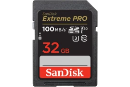 SANDISK Extreme Pro SDHC 32GB 100/90MB/s C10 V30 UHS-I U3 Memory Card