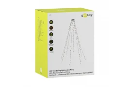 Christmas tree lights, a chain of lights with a ring of 200 LEDs