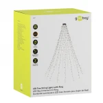 Christmas tree lights, a chain of lights with a ring of 400 LEDs