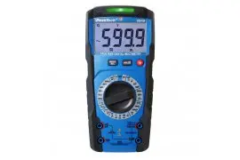PeakTech 3349 Digital Multimeter 10A 600V Diode Measuring Torch
