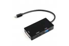 Multiport Mini DisplayPort to HDMI VGA DVI SPD-M02
