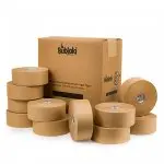 Gummed Kraft paper packing tape Bublaki BT-W80_901 80 mm / 200 m (10 szt.) 