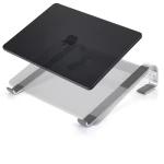 Spacetronik silver laptop stand