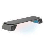 Spacetronik monitor stand with speakers with RGB light SPP-142B_900