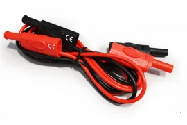 Safety cables for PeakTech P7030 laboratory power supplies