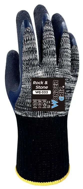 Rękawiczki robocze zimowe Wonder Grip Rock & Stone WG-333 M/8