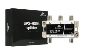 TV antenna splitter 1/4 5-2400 MHz Spacetronik SPS-RS04