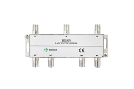 Rozgałęźnik 1x6 naziemny DVB-T2 6-drożny Sparker SDS-611 5-1000 MHz