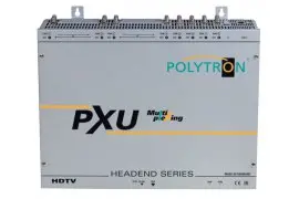 Stacja czołowa multiplexer POLYTRON PXU 848T 8x DVB-S2/T2/C na 8x DVB-T 4xCI