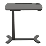 Breakfast table for bed with electrically adjustable height Spacetronik BUDDY-E, Black
