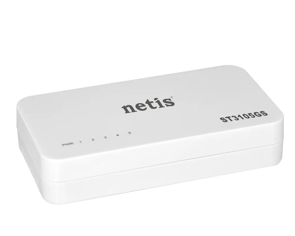 Switch przewodowy Netis ST3105GS, 5-port 1GB