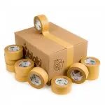 Paper wrapping tape Kraft Hot-Melt Bublaki BT-S50 50mm/50 m (20 pcs)