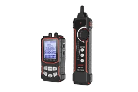 NOYAFA NF-918S network cable and fiber optic tester with 6-wavelength optical power meter