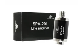 Line antenna amplifier DVB-T2 12V 20dB Spacetronik SPA-20L
