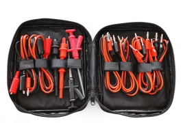 PeakTech P8201 test accessory kit with 4 mm plugs