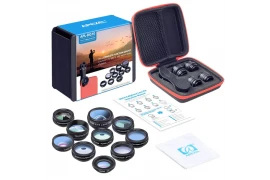 A set of lenses for the Apexel APL-DG10 10-in-1 camera